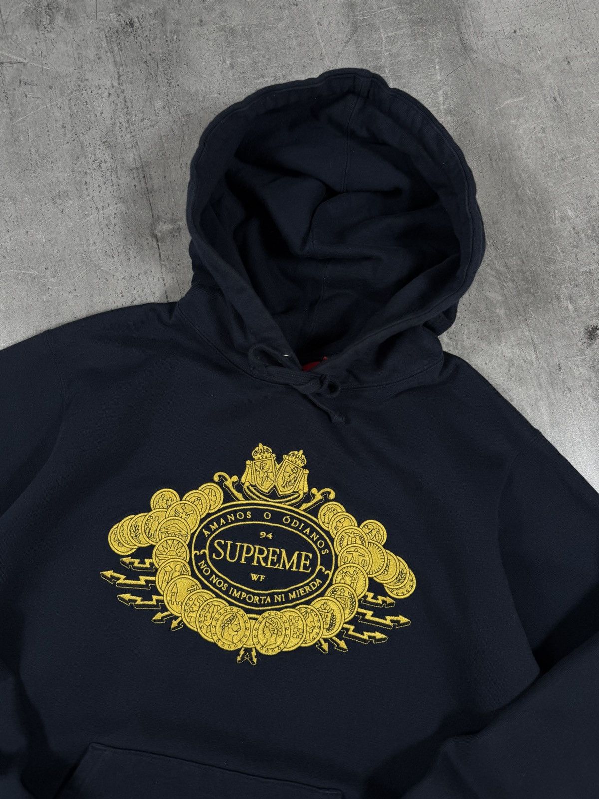 Supreme FW18 Supreme hoodie love or hate y2k Size US M / EU 48-50 / 2 - 8 Thumbnail