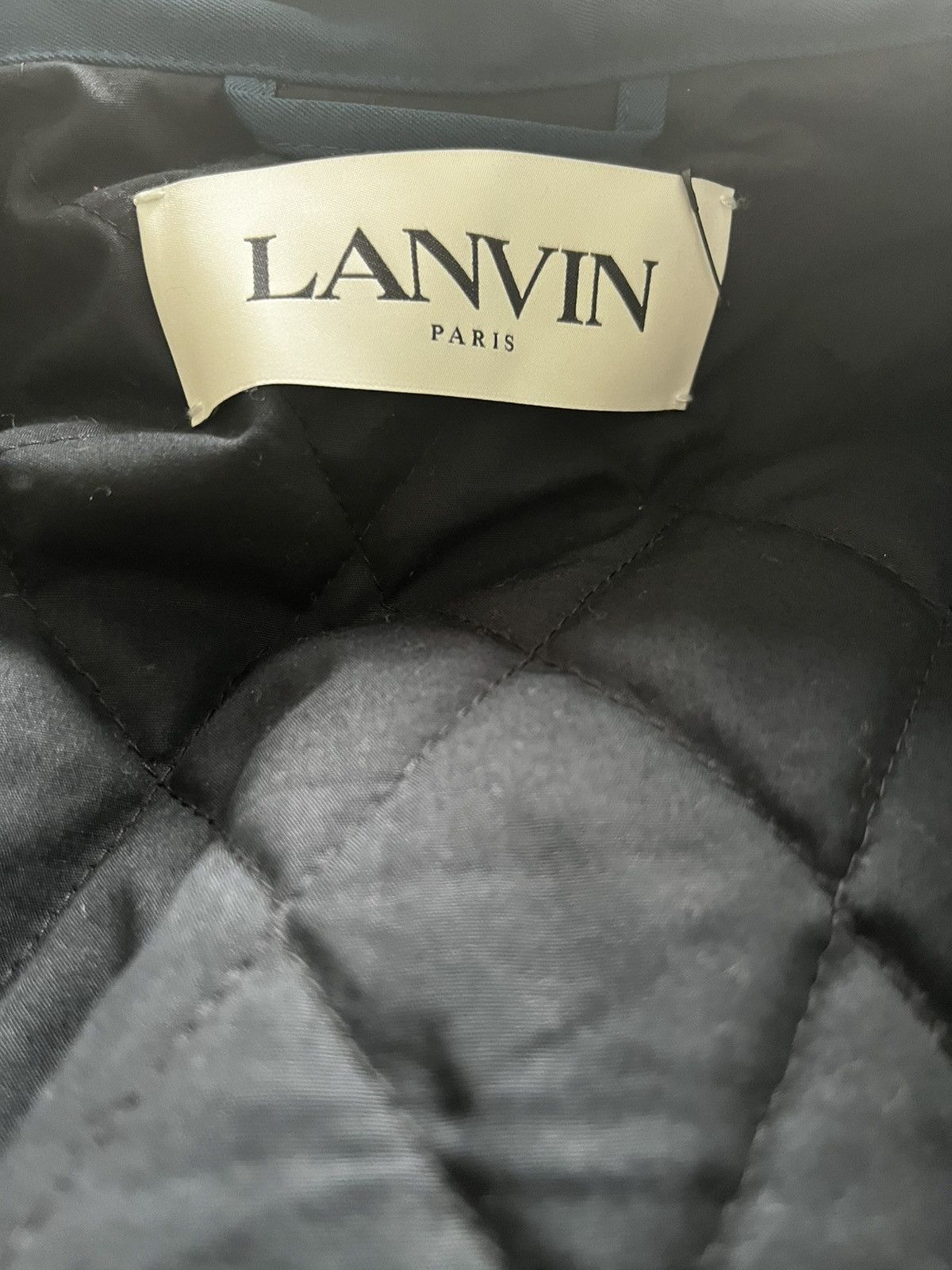 Lanvin Lanvin Quilted Overshirt Jacket – Virgin Wool – IT 46 M Size US M / EU 48-50 / 2 - 7 Thumbnail