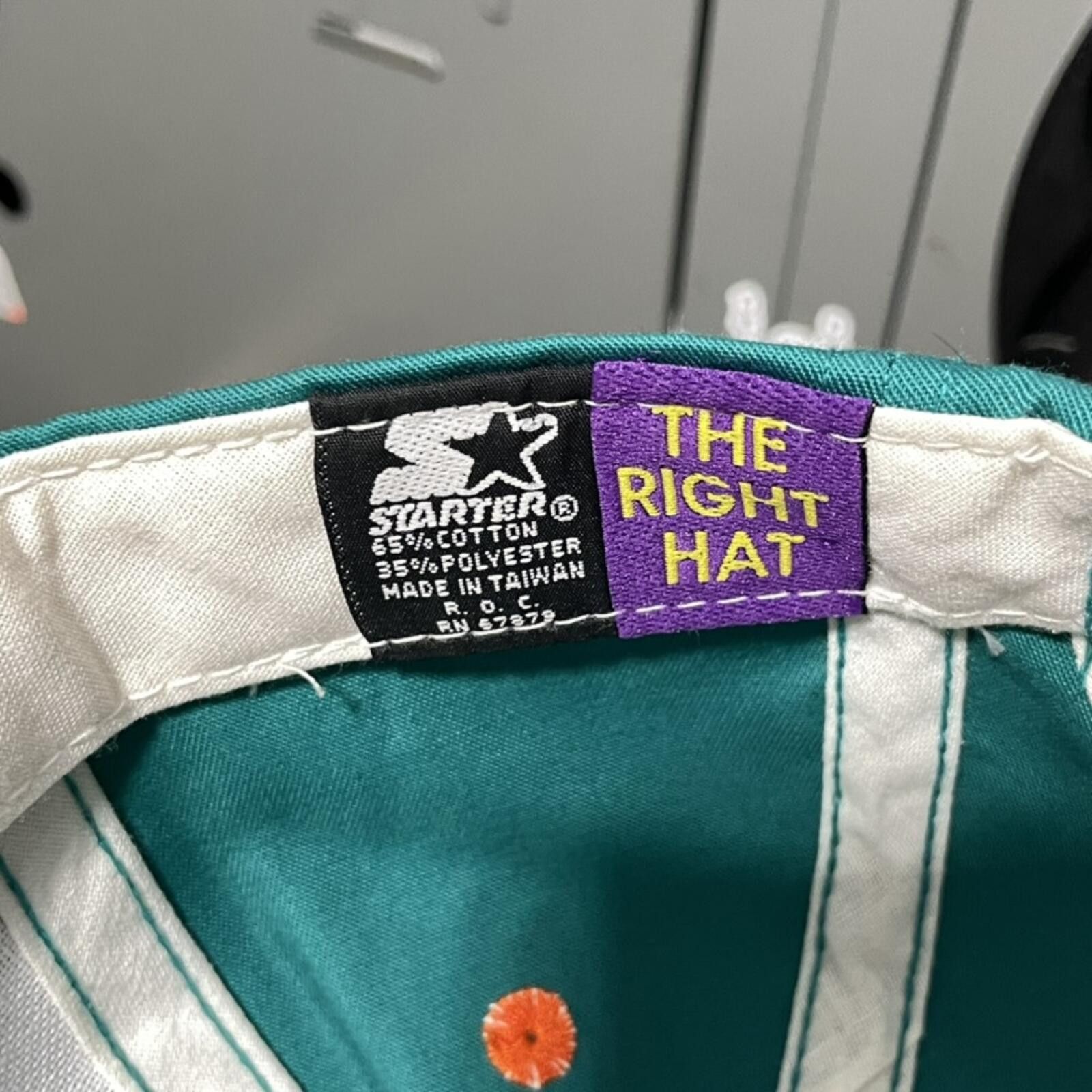 Starter vintage Starter Miami Dolphins snapback teal 90s Size ONE SIZE - 6 Thumbnail