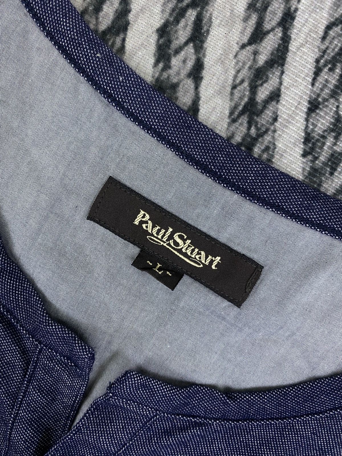 Paul Stuart Vintage Paul Stuart Small Logo Embroidered Shortsleeve Shirt Size US L / EU 52-54 / 3 - 7 Thumbnail