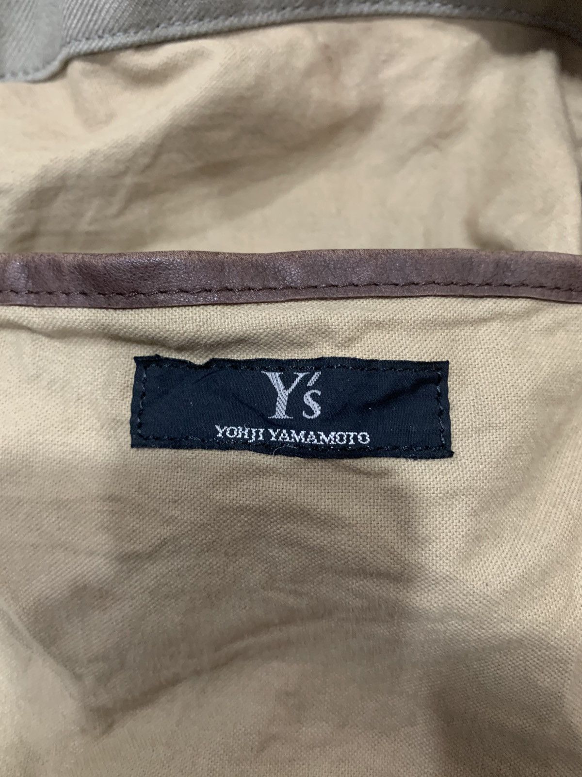 Yohji Yamamoto Y'S Yohji Yamamoto Tote Bags Size ONE SIZE - 7 Thumbnail