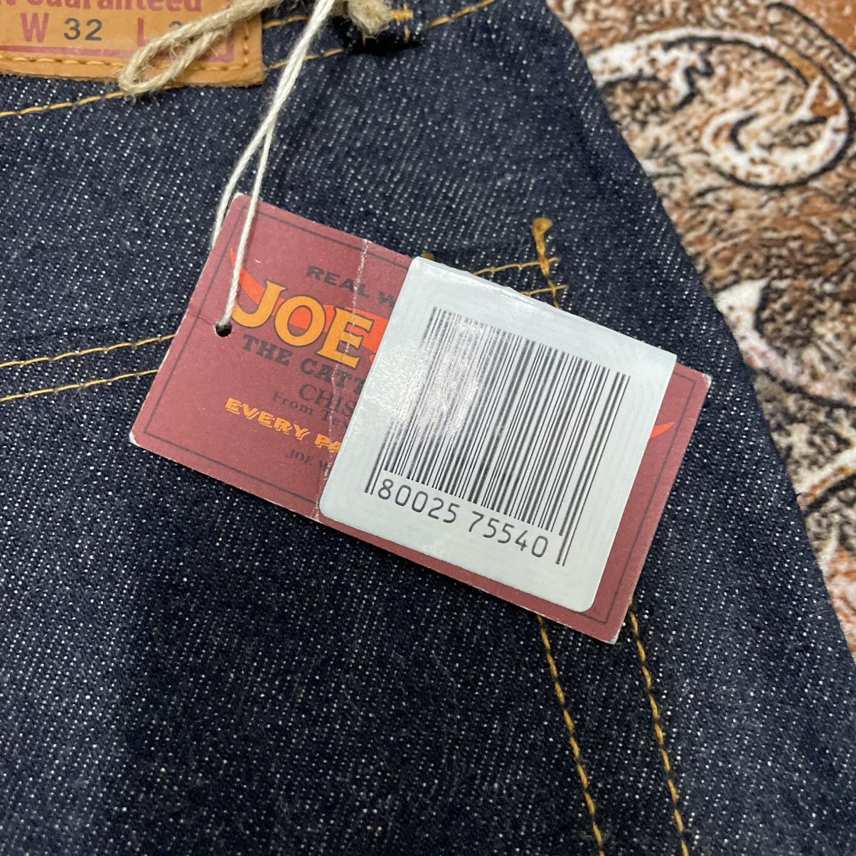 The Real McCoy's 🔥🇯🇵NOS Unworm Joe Mc Coy Selvedge Denim Shorts Pants Size US 32 / EU 48 - 9 Thumbnail
