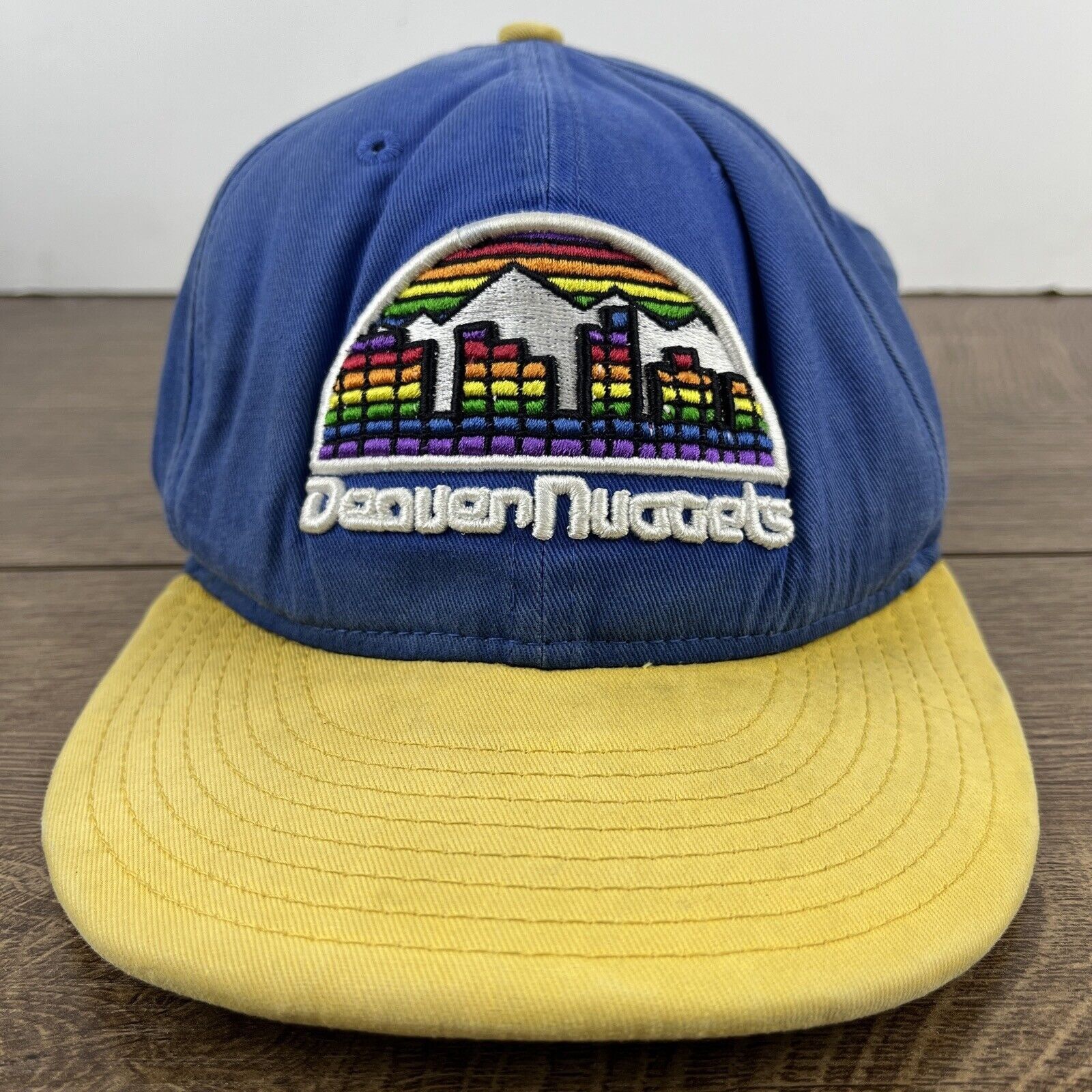 New Era Denver Nuggets Hat New Era 9FIFTY Snapback Blue Hat Adjustab Size ONE SIZE - 4 Thumbnail