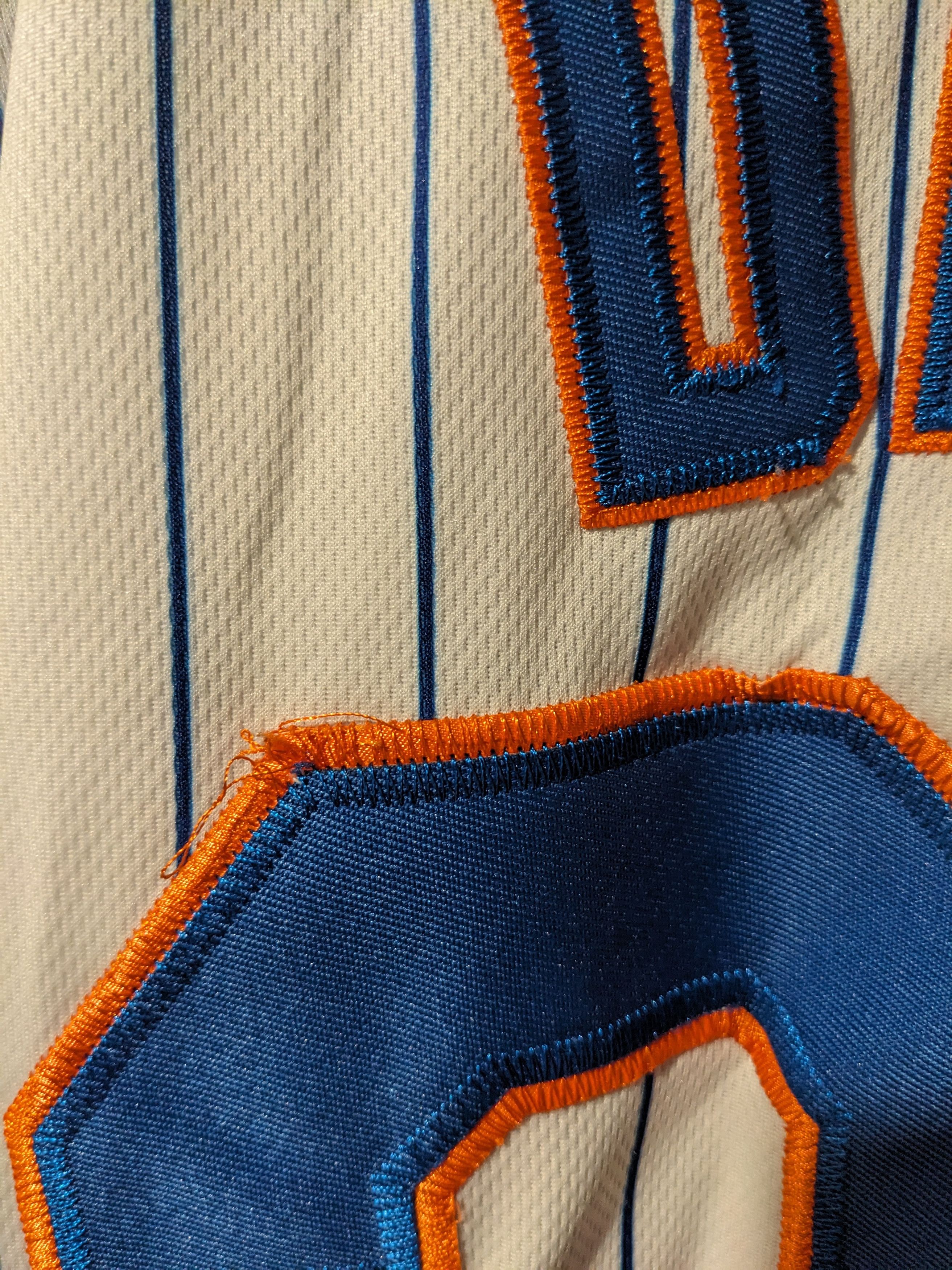 Vintage New York Mets MLB Baseball J.D. David Pull Over Jersey Size US XXL / EU 58 / 5 - 7 Thumbnail