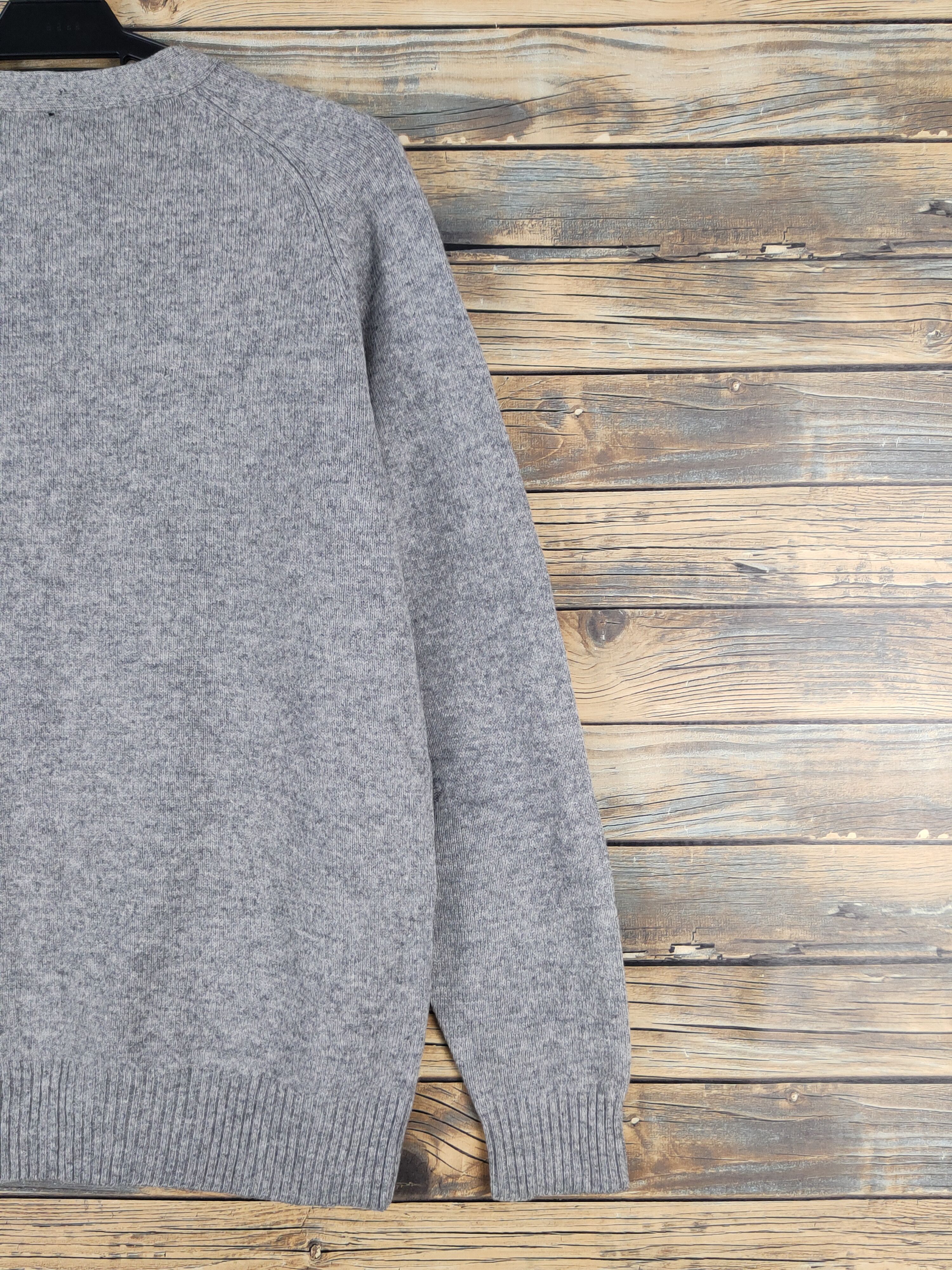 Homespun Knitwear Uniqlo japan vintage Gray Knitwear Cardigan #W1443 Size US M / EU 48-50 / 2 - 14 Thumbnail