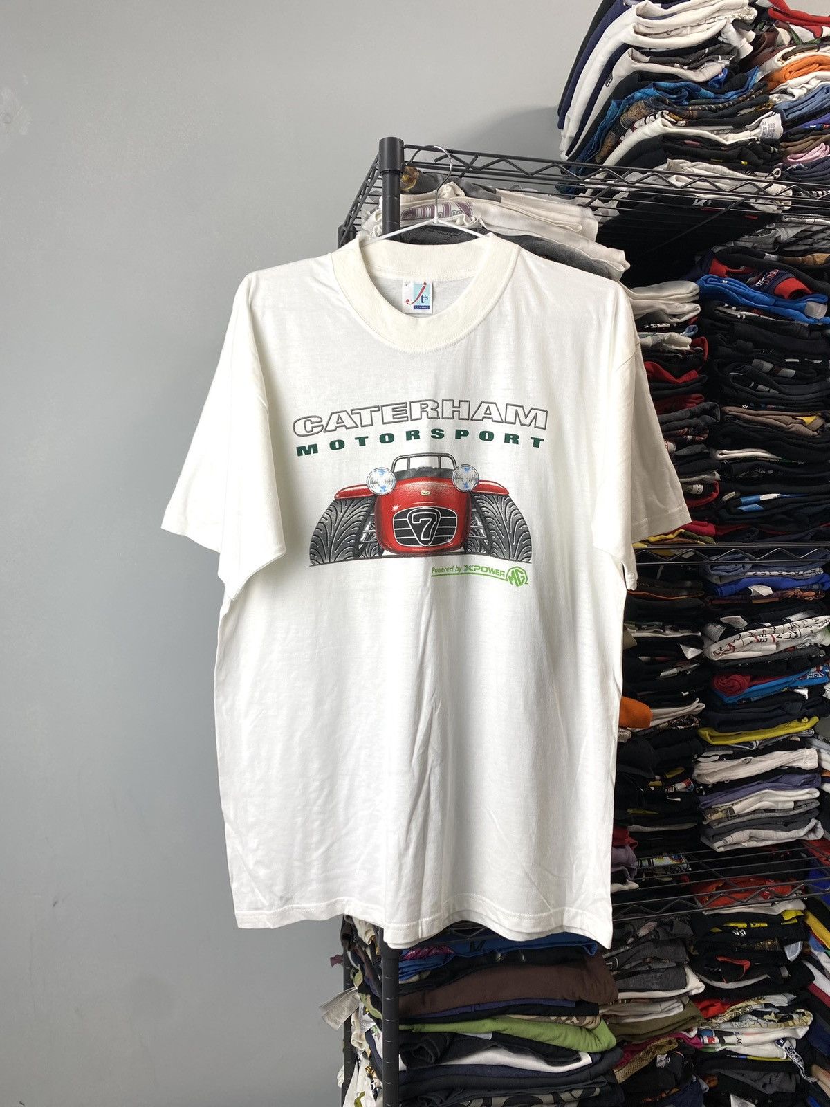 Vintage Rare! Vintage 90’s Caterham MG X Power Lotus Racing T Shirt Size US L / EU 52-54 / 3 - 1 Thumbnail
