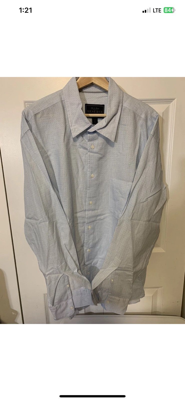 Jos. A. Bank Jos A Bank button shirt mens sz XL blue reserve Size US XL / EU 56 / 4 - 3 Thumbnail