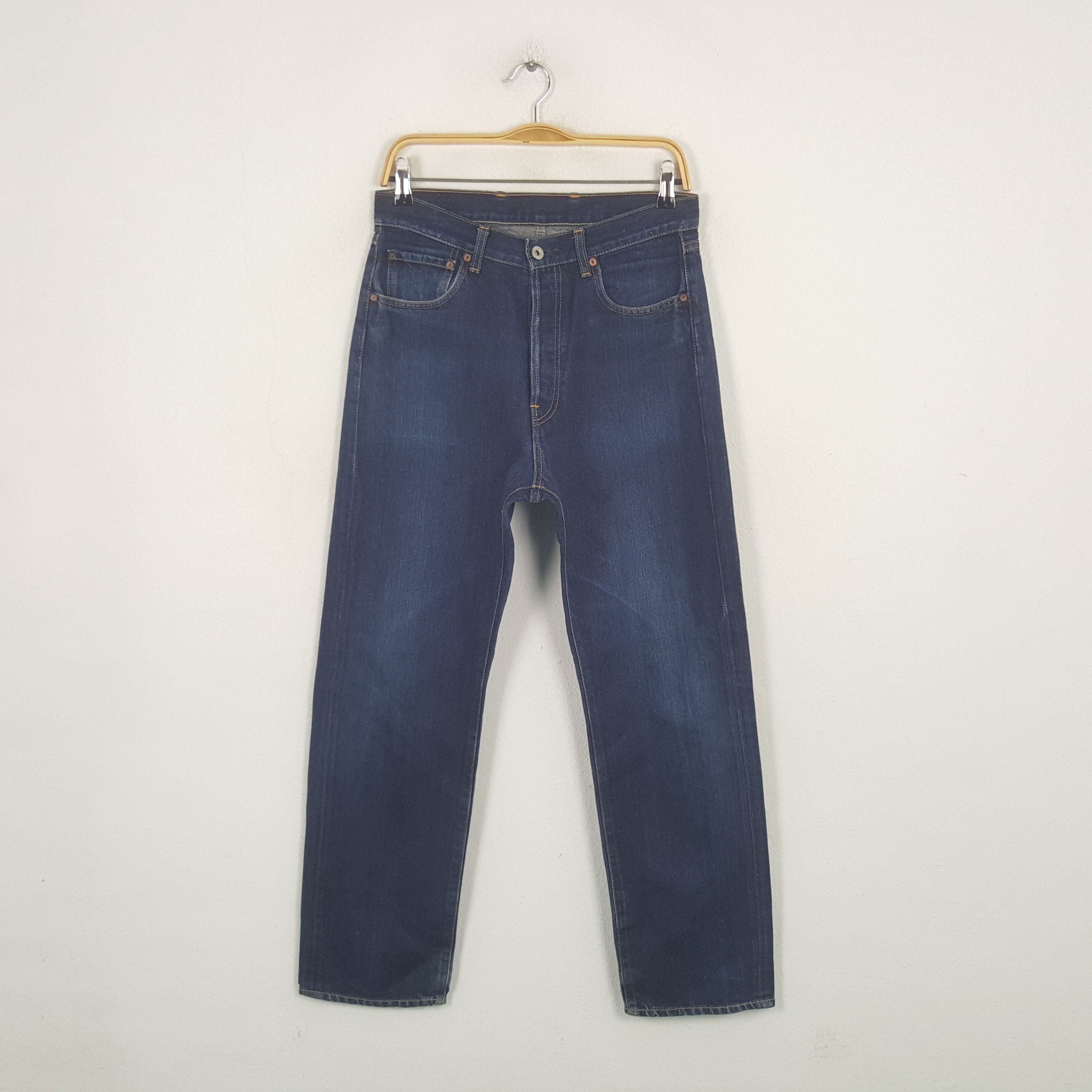 Futura Vintage Futura Japanese Brand Pocket Art Denim Jeans RR14 Size US 30 / EU 46 - 4 Thumbnail