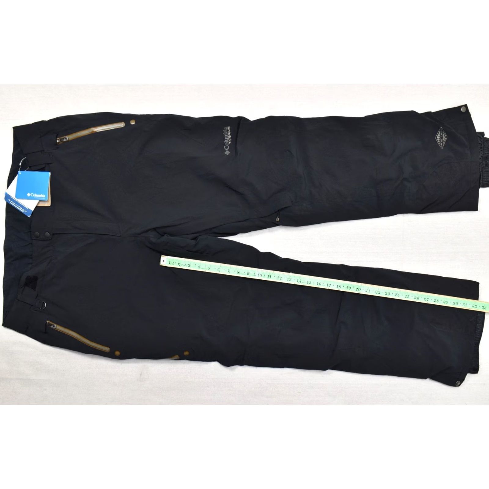 Vintage Columbia Titanium Wildcard Softshell Ski Snowboard Pants Black Mens XXL NEW Size US 39 - 2 Thumbnail