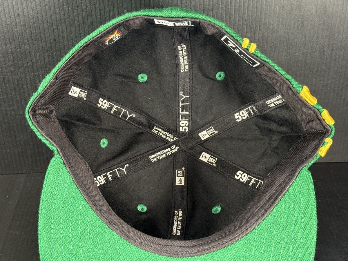 The Hundreds THE HUNDREDS ADAM BOMB OUTLINE X NEW ERA FITTED CAP 7 3/8 Size ONE SIZE - 6 Thumbnail