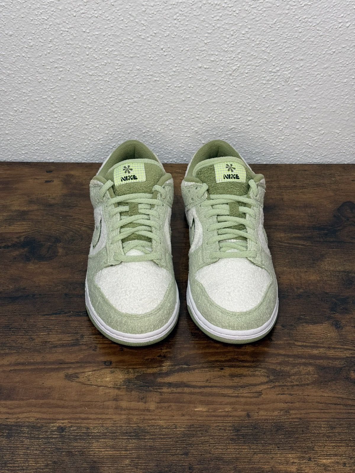 Nike Nike Dunk Low SE Fleece Pack Honeydew size 8 Size US 8 / IT 38 - 2 Thumbnail