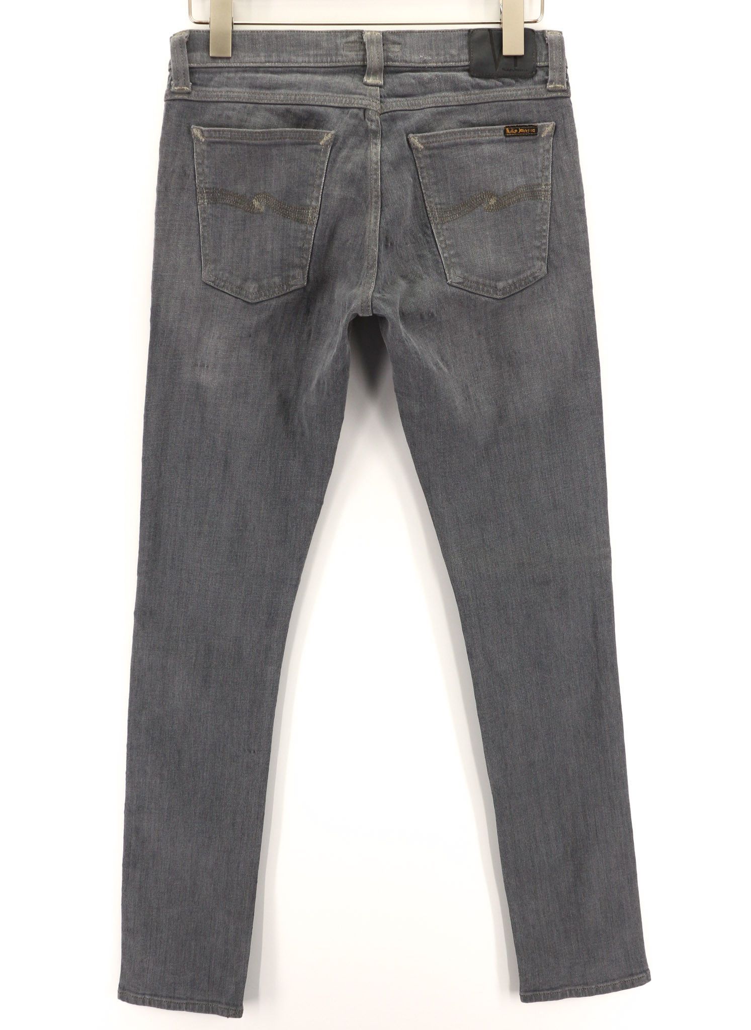 Nudie Jeans TIGHT LONG JOHN W31/L34 Slim Charcoal Jeans 80701 Size US 31 - 2 Thumbnail