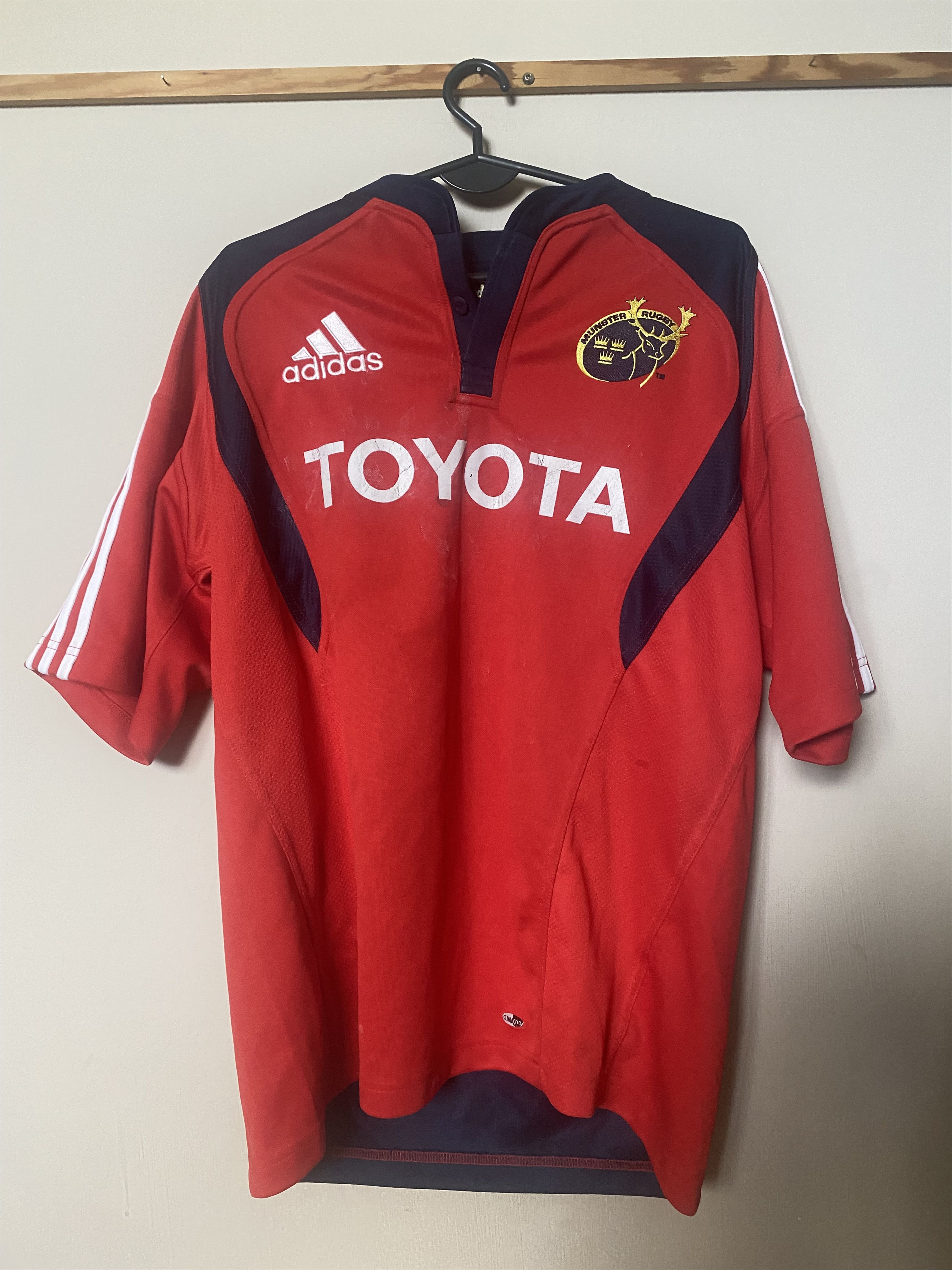 Adidas Rugby MUNSTER RUGBY 2009- 2010 - M - Adidas- UNIQUE Size US M / EU 48-50 / 2 - 1 Thumbnail