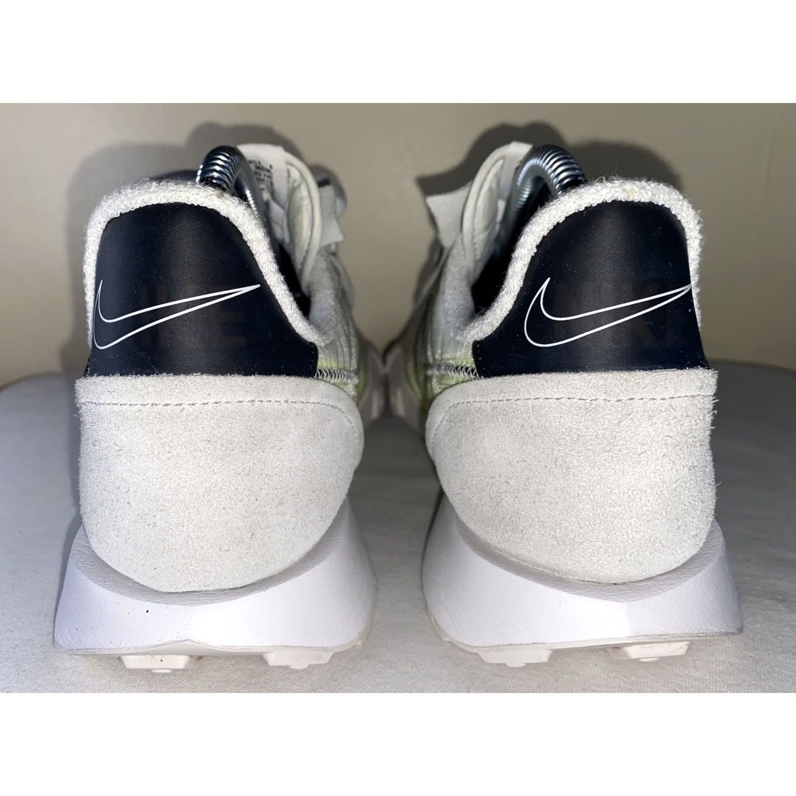 Nike VINTAGE Women’s Nike Waffle Racer 2x White / Grey / Neon Size 9.5 Size US 10 / IT 40 - 5 Thumbnail