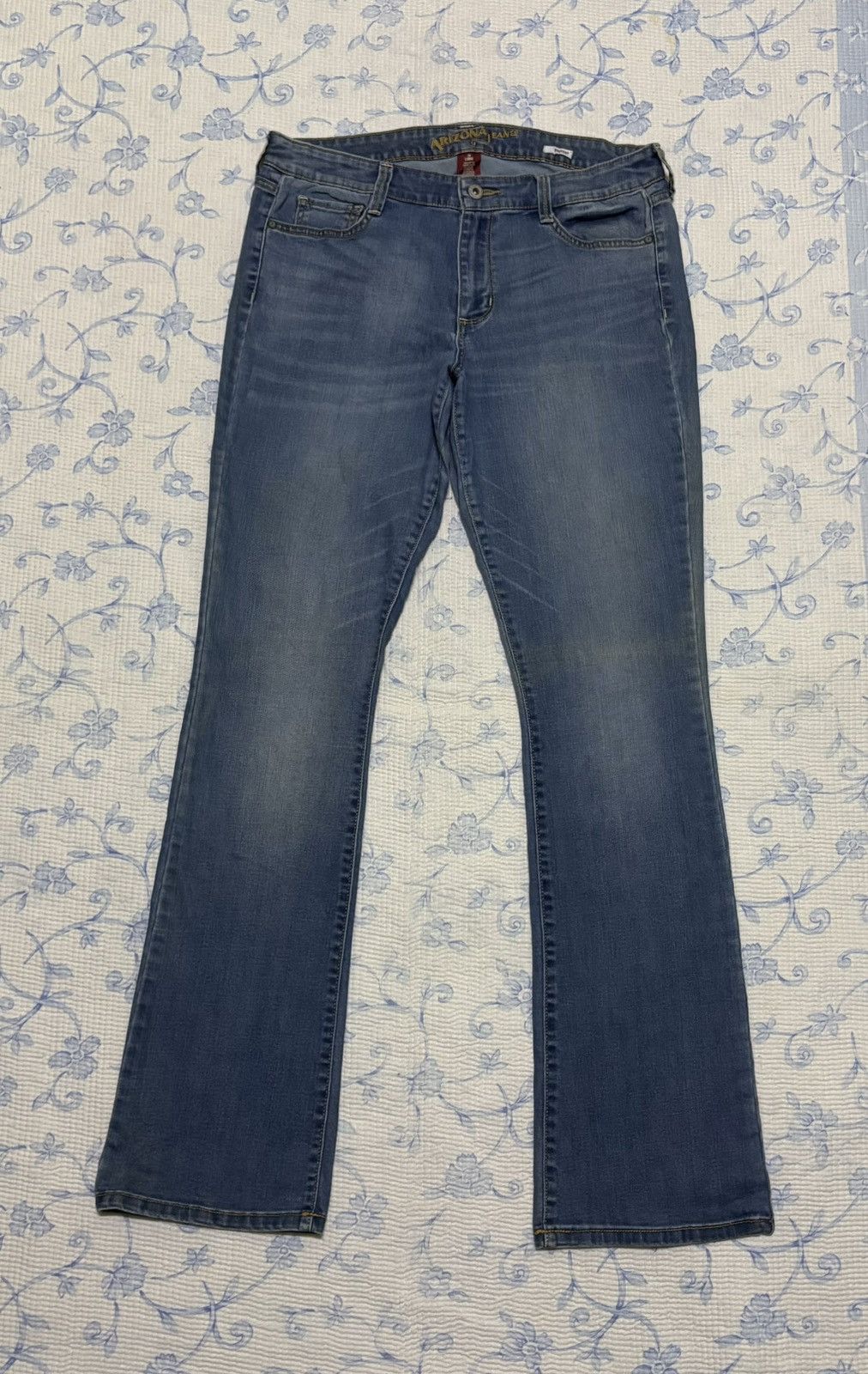 Arizona Jean Co. Arizona Jean Company Streewear Jeans Flared Denim Size US 33 - 2 Thumbnail