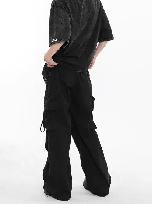 Japanese Brand Chiaki x Aika Retro High Street Hip Hop Loose Casual Pants Size US 30 / EU 46 - 4 Thumbnail