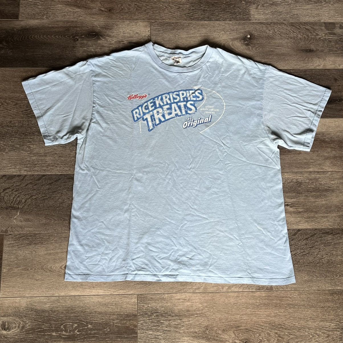 Vintage Vintage 2000s Kellogg’s Rice Krispies Treats Graphic T Shirt Size US XL / EU 56 / 4 - 1 Thumbnail