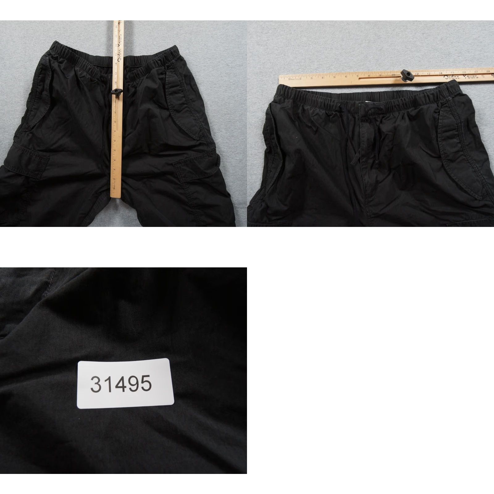 TNA TNA Pants Womens Large Black Cargo Parachute Utility Streetwear Casual Size 36" / US 14 / IT 50 - 9 Thumbnail