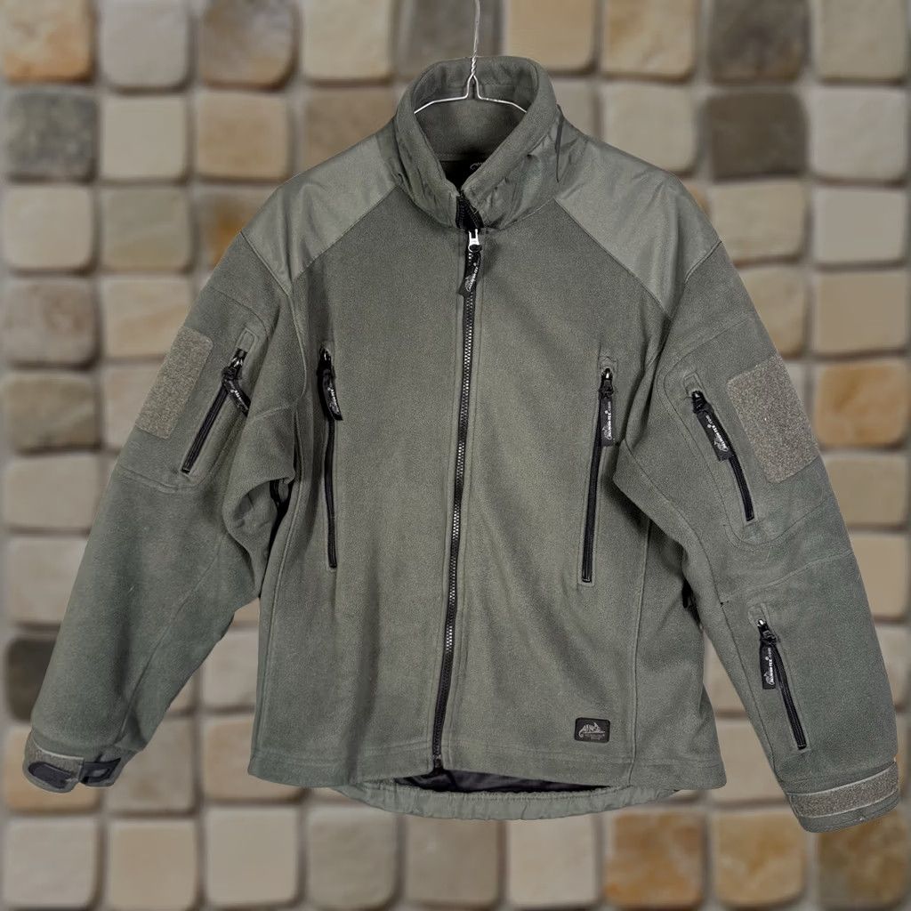 Vintage Helikon-Tex Liberty Heavy Fleece Jacket S Combat Military Green Tech Tactical Size US S / EU 44-46 / 1 - 1 Thumbnail