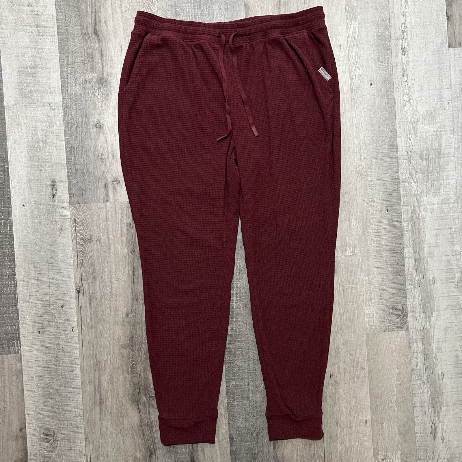 Outdoor Research Outdoor Research Trail Mix Joggers Waffle Fleece Grid Hiking Size 37" - 1 Thumbnail