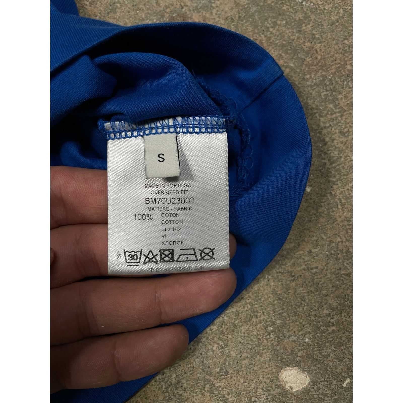 Givenchy Givenchy Paris Tee Blue Small Used Size US S / EU 44-46 / 1 - 4 Thumbnail