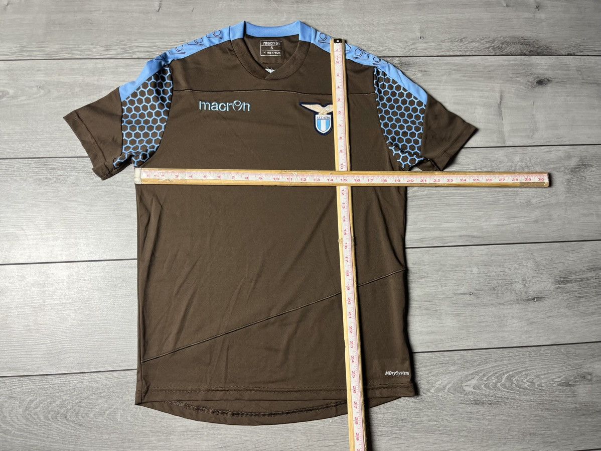 Macron SS Lazio T-Shirt Macron Jersey Cotton Men Football Calcio Size US S / EU 44-46 / 1 - 5 Thumbnail