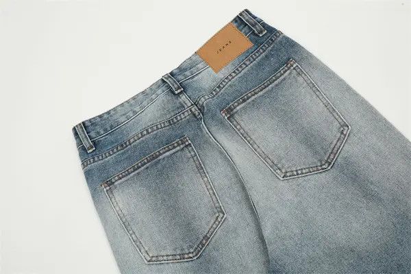 VIBE Trendy punk distressed heavy washed ripped flared jeans Size US 32 / EU 48 - 5 Thumbnail