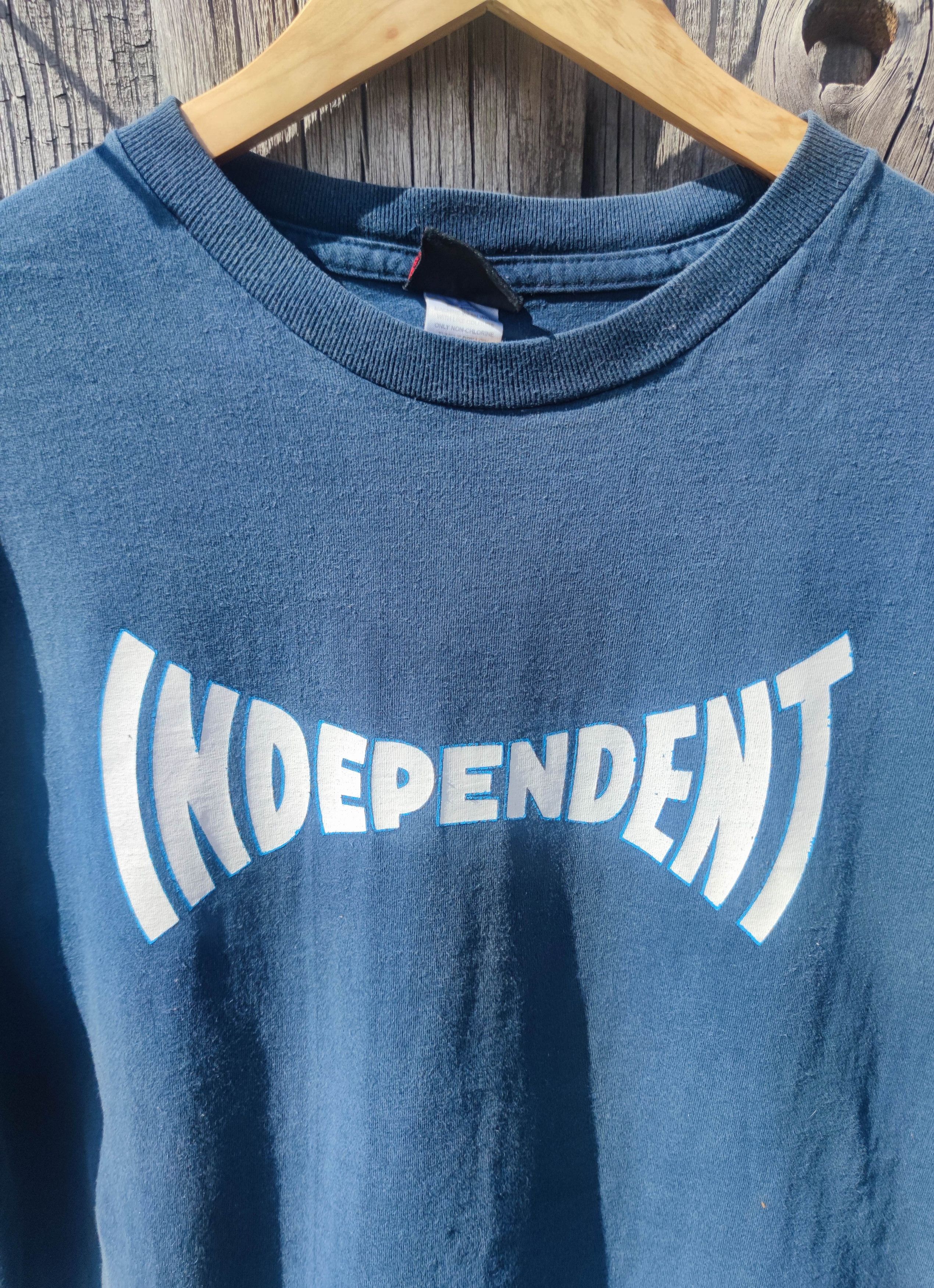 Independent Truck Co. × Vintage Independent size M Mens Blue Tee vintage Size US M / EU 48-50 / 2 - 3 Thumbnail