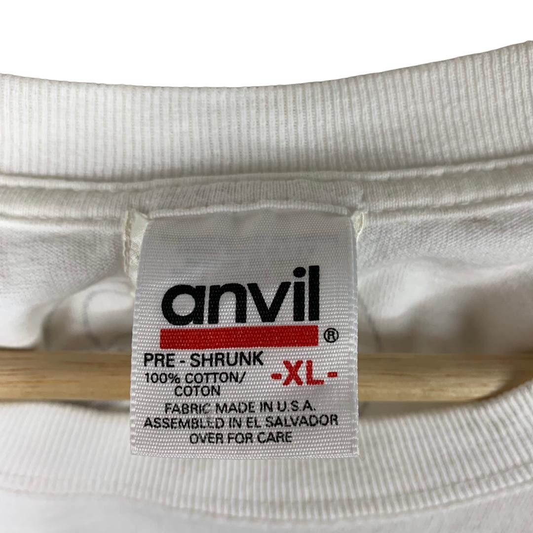 Anvil Vintage 90s Nuts and Bones N&B Japan Streetwear Tee Size US XL / EU 56 / 4 - 9 Thumbnail