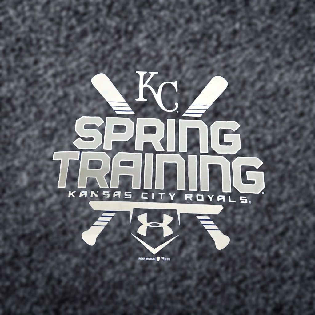 Under Armour NWT Under Armour HeatGear KC Royals Spring Training T Shirt XL Mens Blue/White Signed Logo Crew Neck Short Sleeve Sports All Seasons Moisture Wicking Size US XL / EU 56 / 4 - 1 Thumbnail