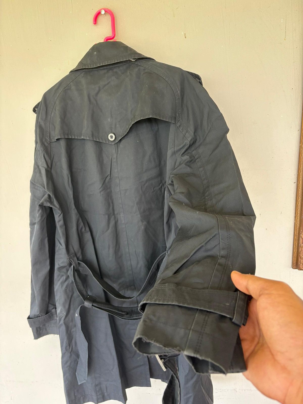 Burberry Burberry Black Label Trench Coat Jacket Design Nice Size US L / EU 52-54 / 3 - 9 Thumbnail