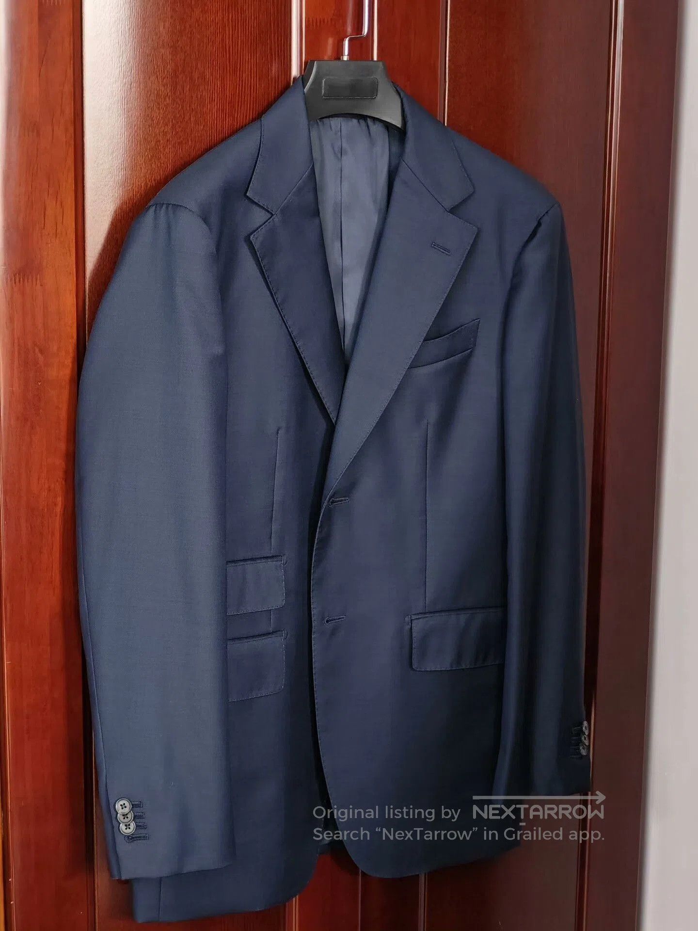 Japanese Brand Italian VBC Wool Half Canvas Blazer. Size US M / EU 48-50 / 2 - 1 Thumbnail