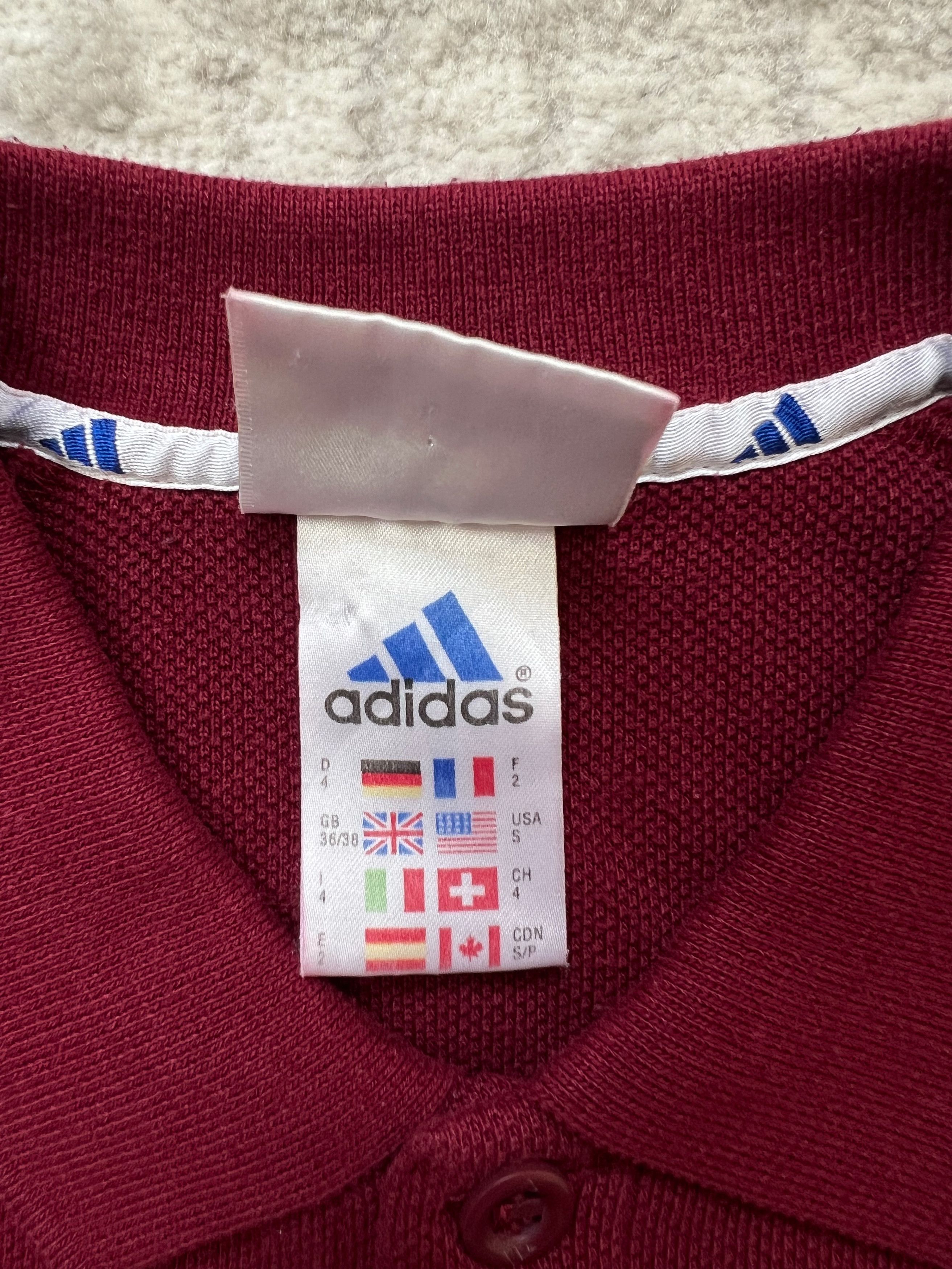 Adidas Vintage Adidas Striped Polo Shirt - Corporate Logo Line Size US S / EU 44-46 / 1 - 15 Thumbnail