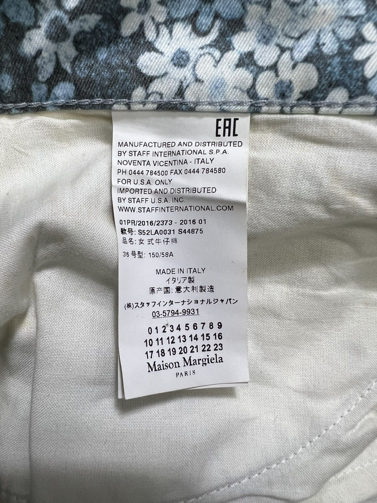 MM6 Maison Margiela MM6 - S/S 16’ - Flower Patchwork Pants Size US 28 / EU 44 - 12 Thumbnail