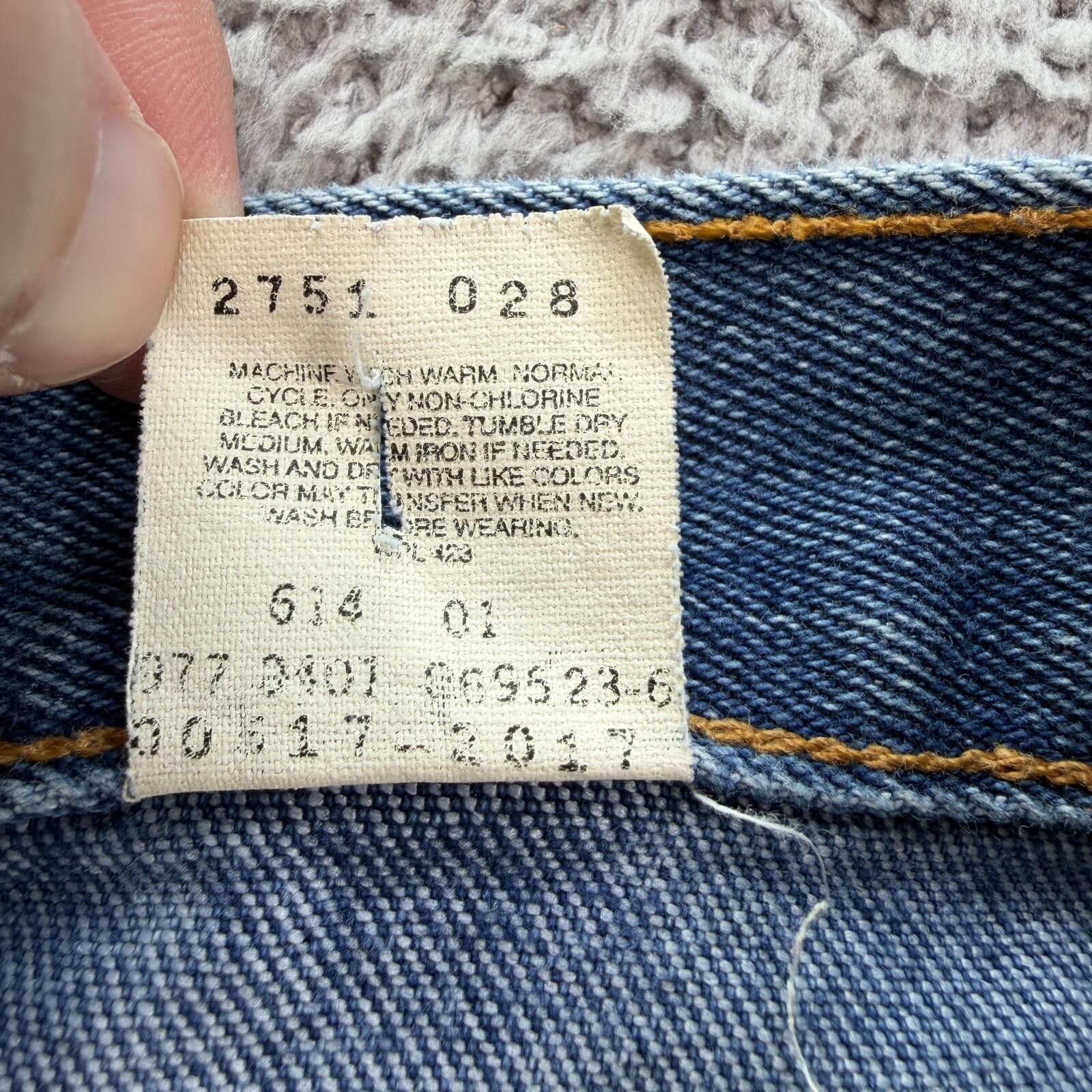 Levi's Levis 517 Bootcut Jeans Mens 40x29 Blue Distressed Faded Y2K Size US 40 / EU 56 - 10 Thumbnail