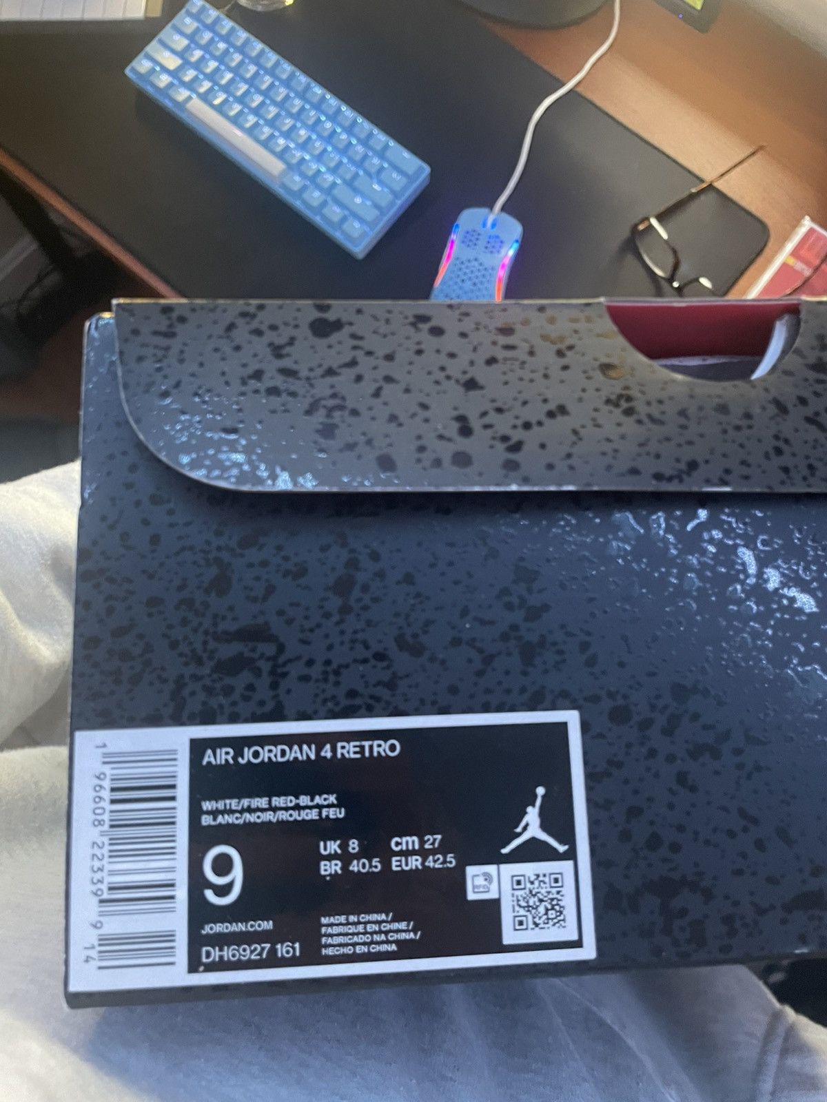 Jordan Brand × Nike ⭐️ JORDAN 4 RED CEMENT ⭐️ new Size US 9 / EU 42 - 8 Thumbnail