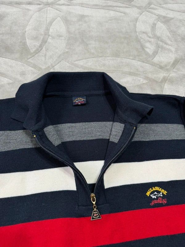 Paul & Shark Paul & Shark yachting 3/4 zip sweater Vintage size XL Size US XL / EU 56 / 4 - 5 Thumbnail