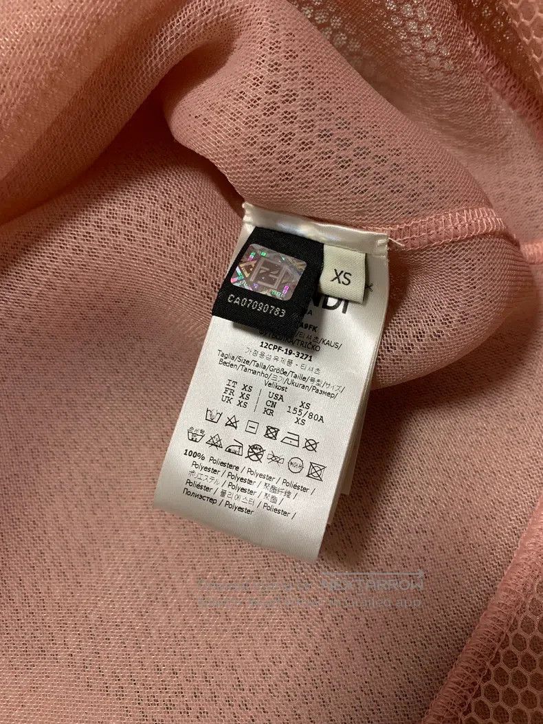 Fendi Fendi Hollow-out mesh printed sweatshirt Size XS / US 0-2 / IT 36-38 - 3 Thumbnail