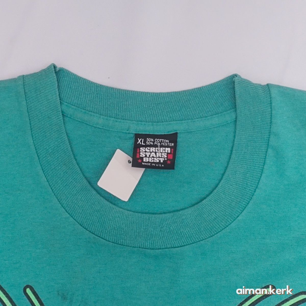 Vintage [XL] 1990s parrot printed vintage t-shirt Size US XL / EU 56 / 4 - 2 Thumbnail