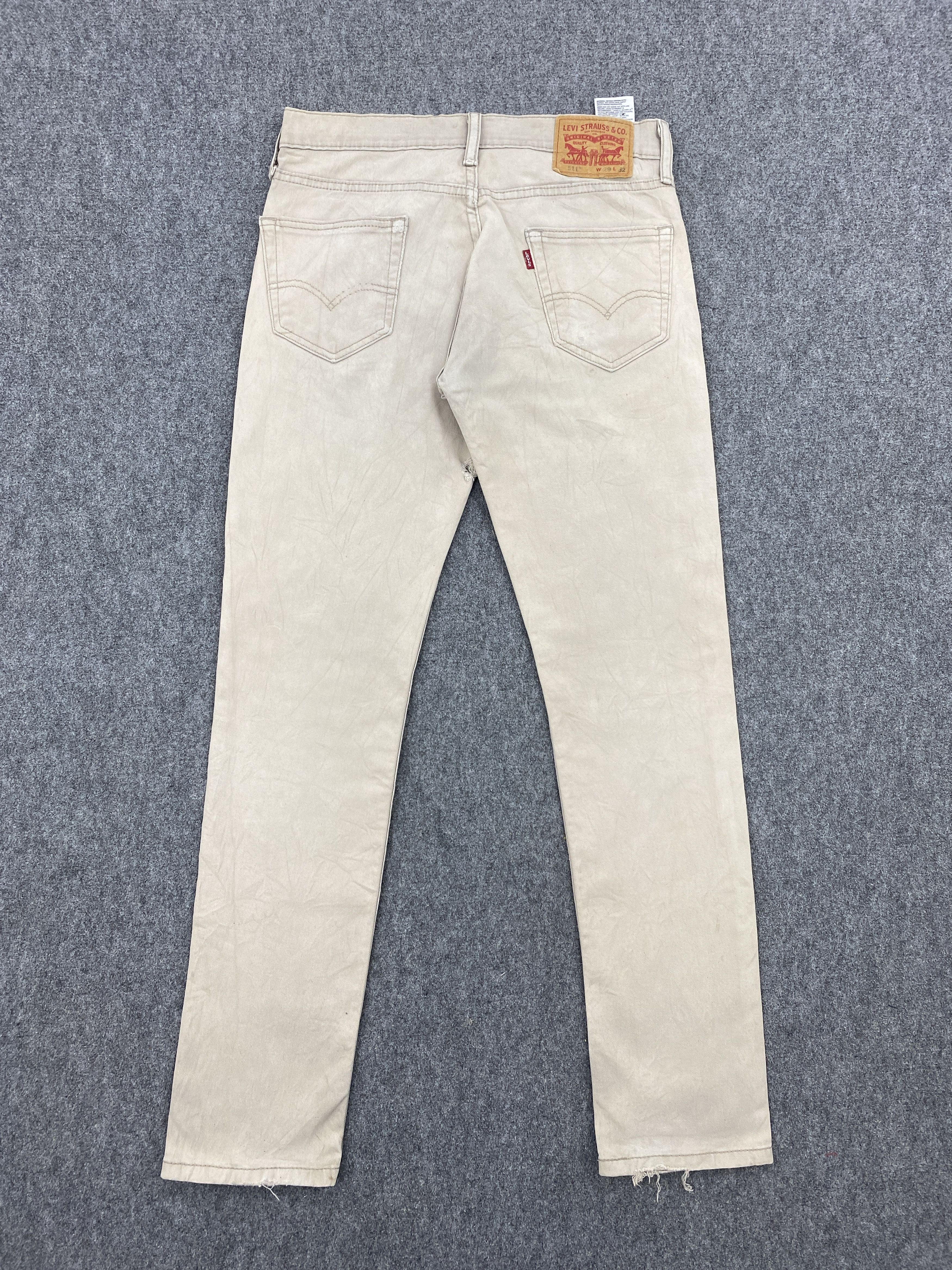 Levi's Vintage Levis 511 Slim Fit Jeans DP2678 Size US 30 / EU 46 - 3 Thumbnail