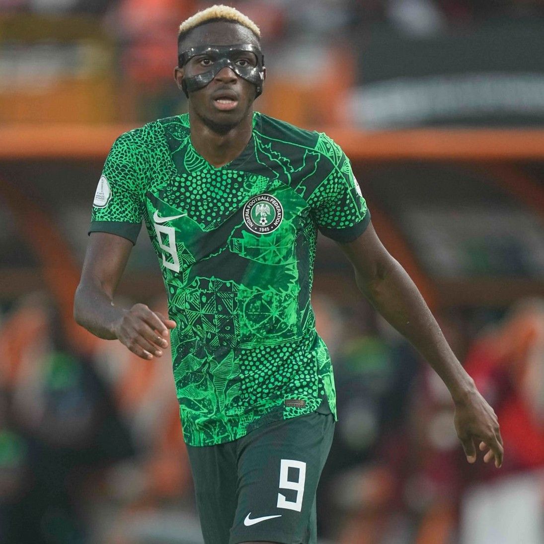 Nike Nigeria Afcon 2024 Home Jersey Victor Osimhen Size US M / EU 48-50 / 2 - 12 Thumbnail