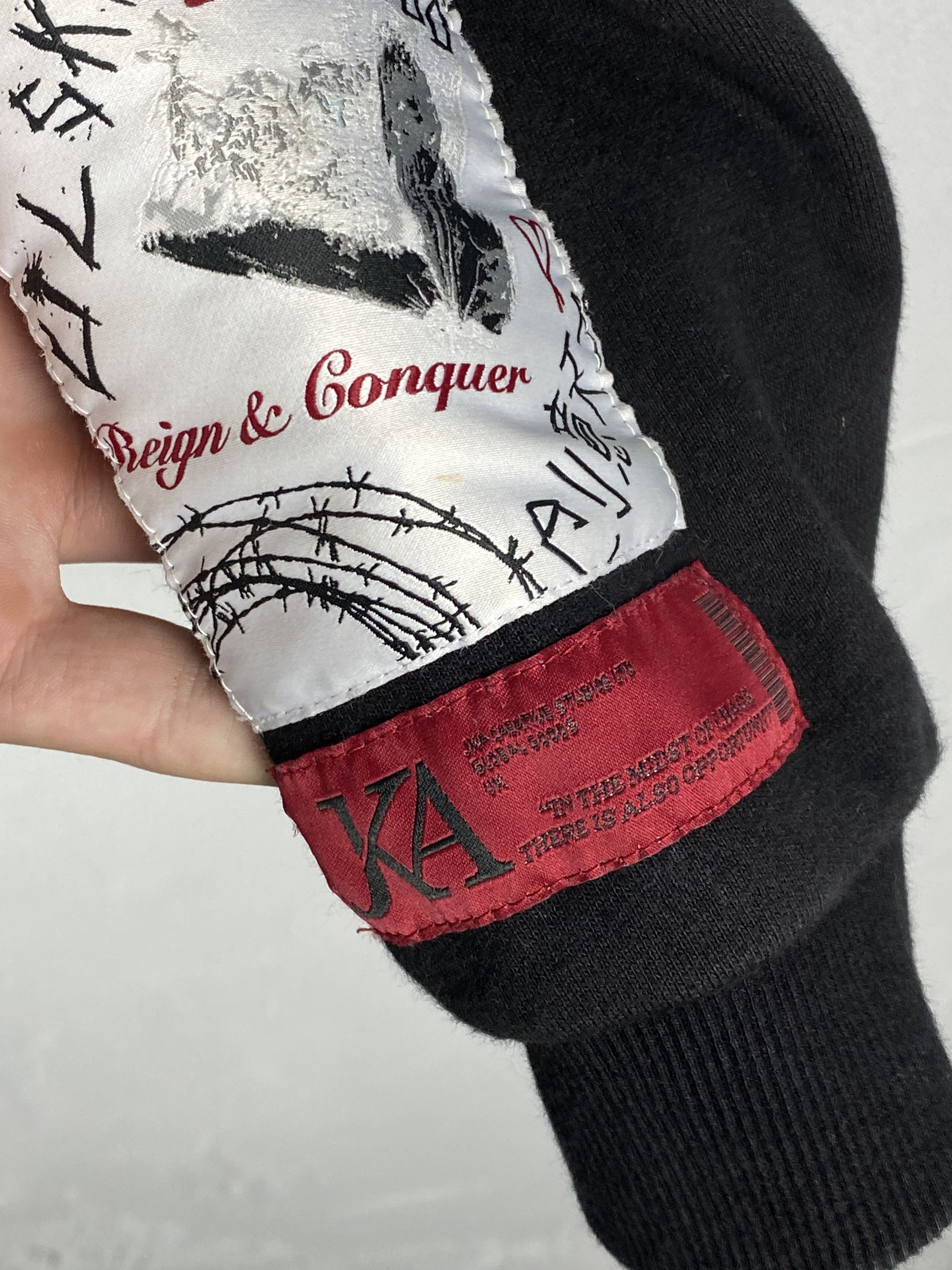 Rap Tees × Vintage Lil Skies Merch Overprint Hoodie AOP Oversized Rap Size US XS / EU 42 / 0 - 8 Thumbnail