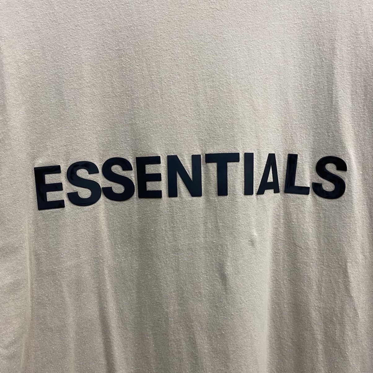 Essentials × Fear of God Essentials FOG Fear Of God Brown Big Back Logo Tee Size US L / EU 52-54 / 3 - 5 Thumbnail