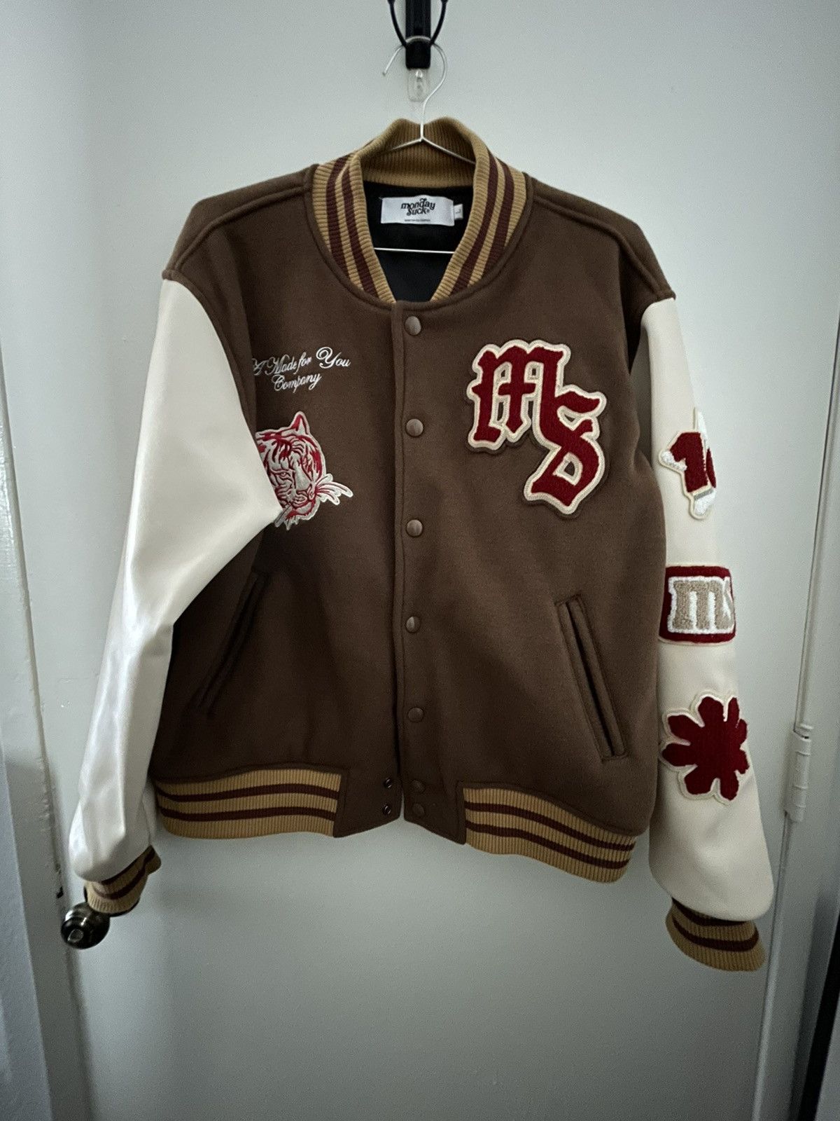 Mondaysuck Mondaysuck Letterman Jacket Size US L / EU 52-54 / 3 - 1 Thumbnail