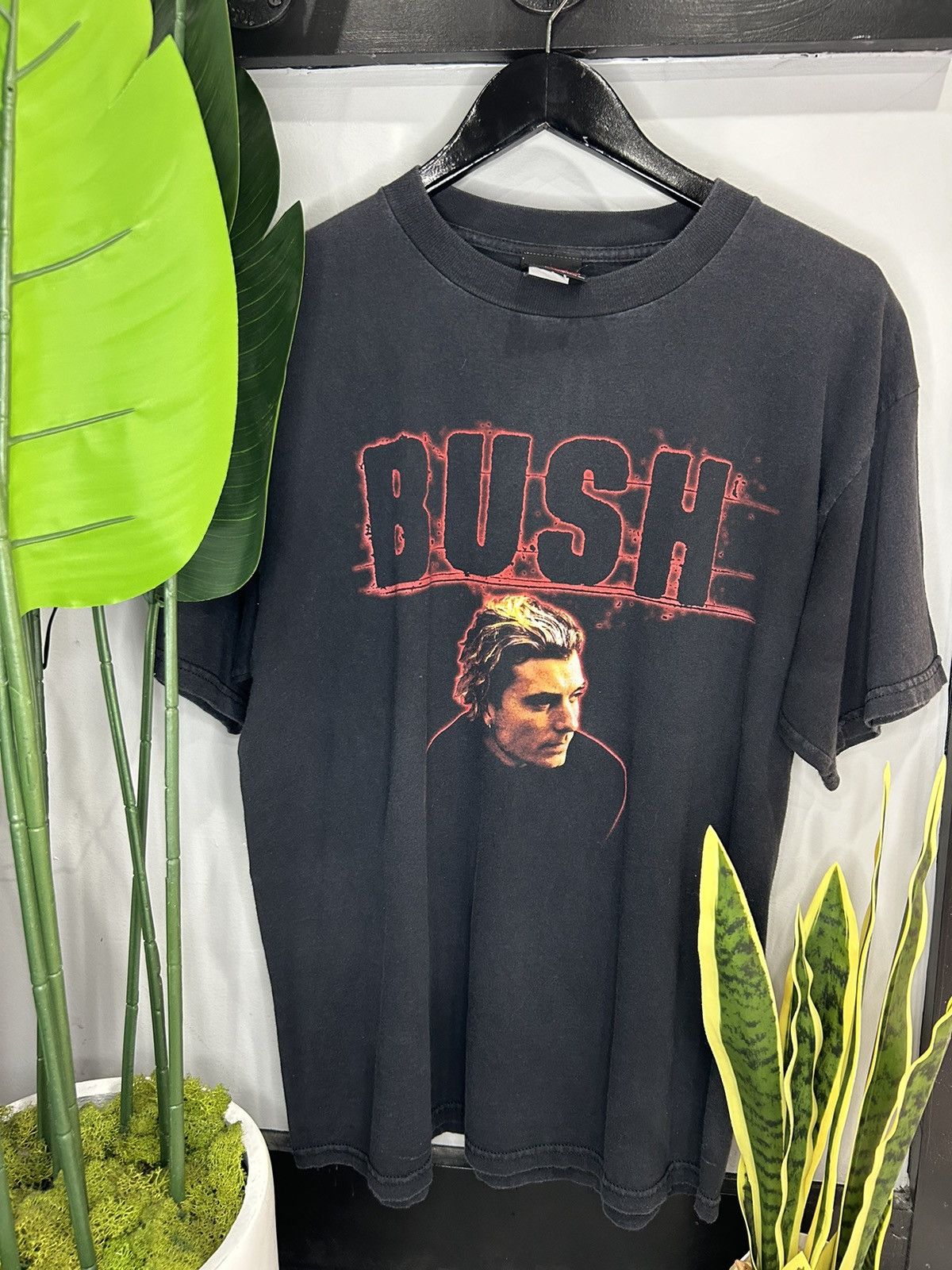 Band Tees × Vintage Vintage Bush Band Shirt Size US L / EU 52-54 / 3 - 1 Thumbnail