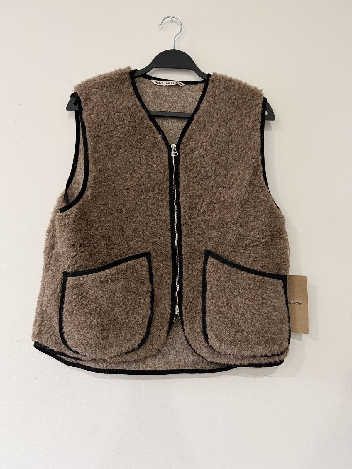 Dana Lee Dana Lee Brown Alpaca Vest Size US S / EU 44-46 / 1 - 1 Preview