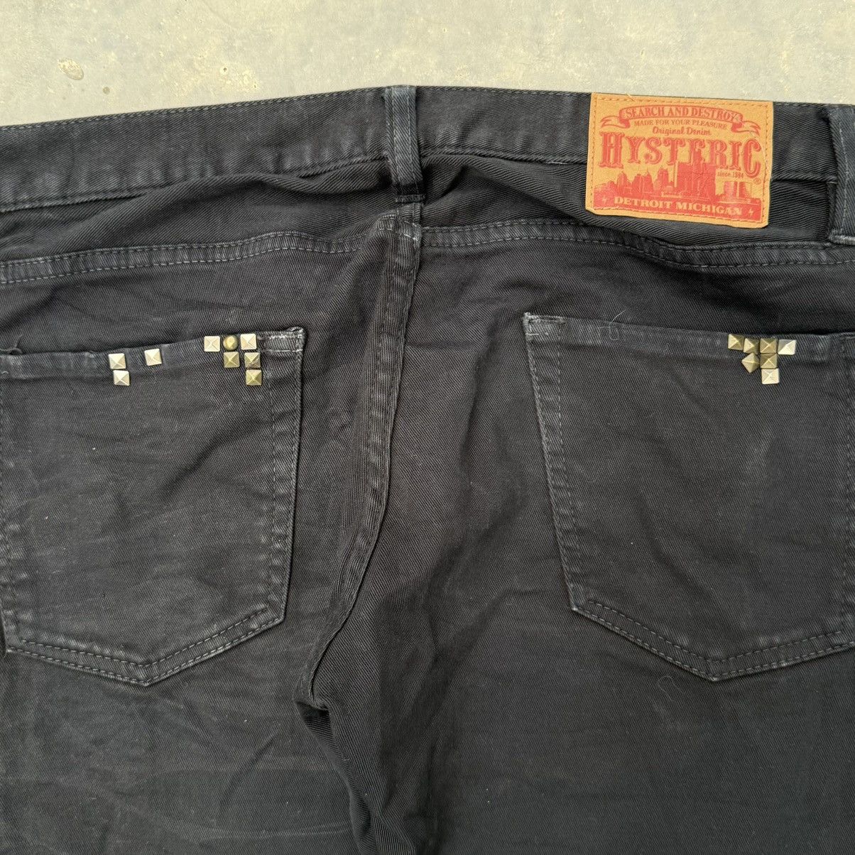 Hysteric Glamour Hysteric Glamour y2k Punk Style Studded Jeans Size 33" - 7 Thumbnail