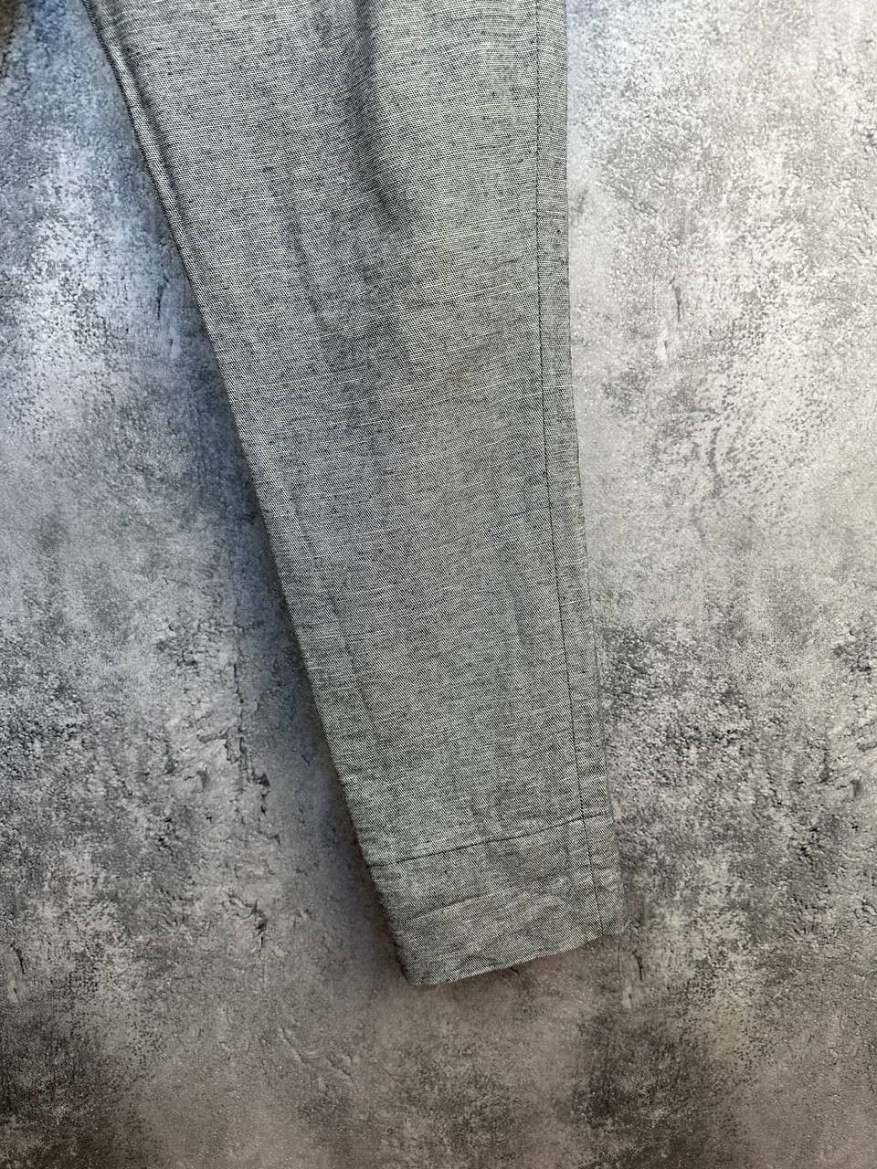 Hope HOPE Stockholm Law Trouser Grey Linen Blend Pants Size US 30 / EU 46 - 6 Thumbnail