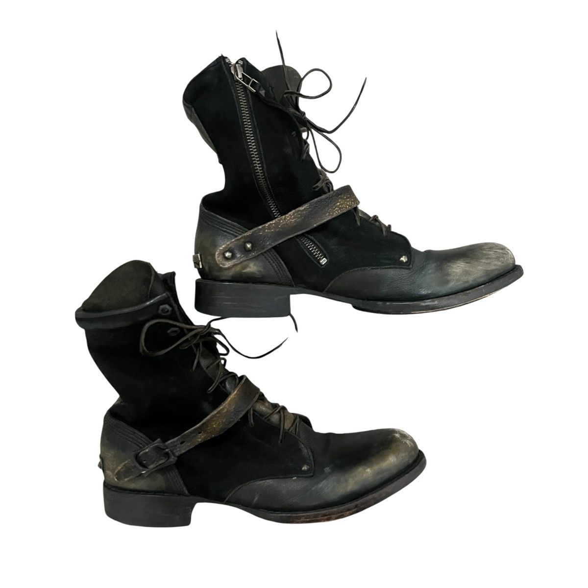 14th Addiction 14th addiction chrome stud boots Size US 8.5 / EU 41-42 - 4 Thumbnail