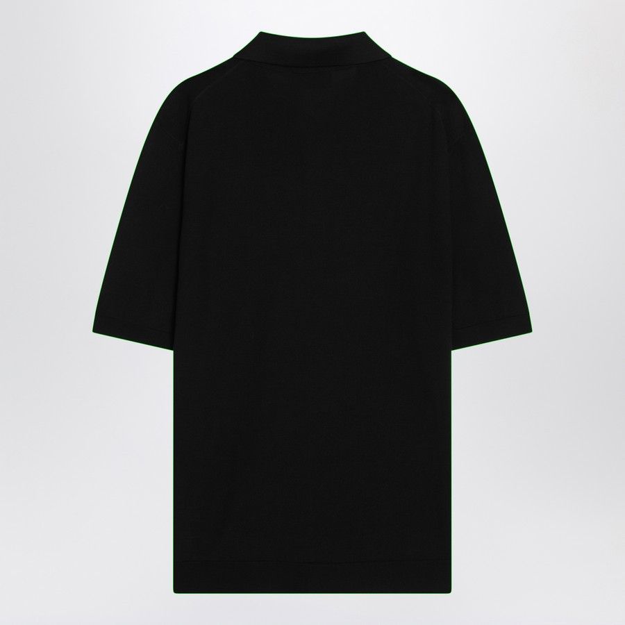 Gucci o1d2blof0325 Polo Shirt in Black Size US M / EU 48-50 / 2 - 2 Thumbnail